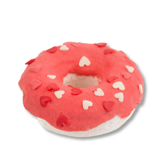 Donut bath bomb "Strawberry" 150gr